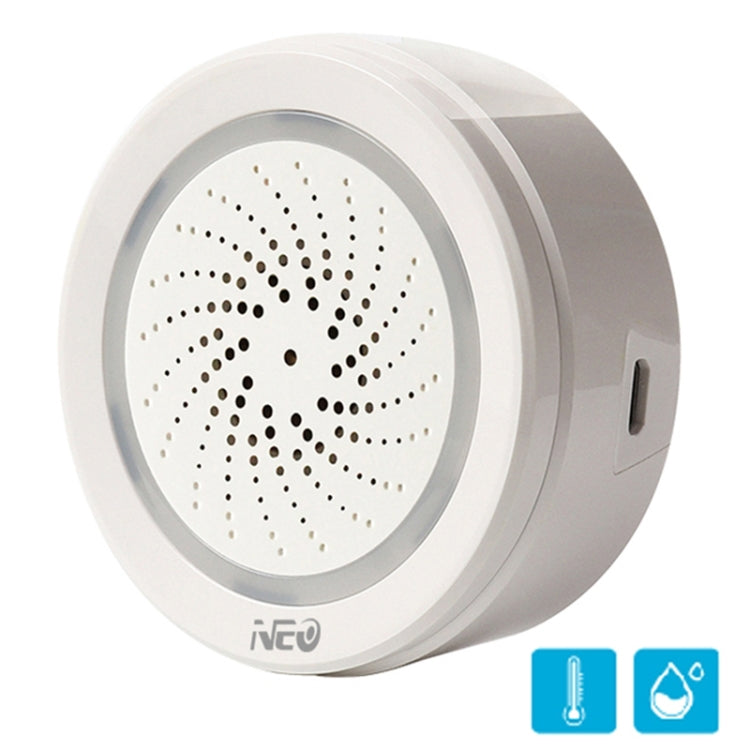 NEO NAS-AB02WT WiFi USB Siren Alarm with Temperature & Humidity Sensor, AB02WT NEO NAS-AB02WT WiFi USB Siren Alarm with Temperature & Humidity Sensor, AB02WT